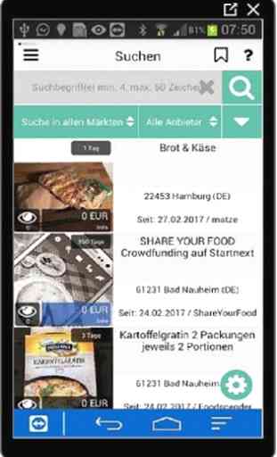 ShareYourFood - Die Lebensmittelretten-App 3