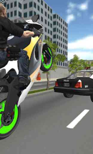 Simulador De Bike Manage: La Policía Caza Juego 2