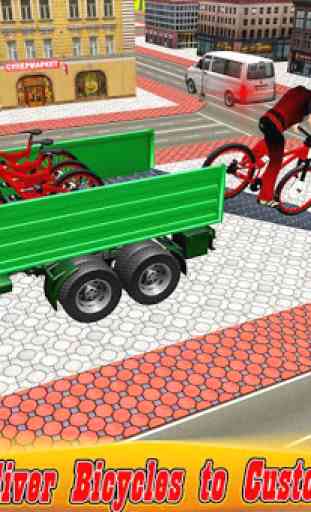 Simulador de camión de transporte bicicletas BMX 2