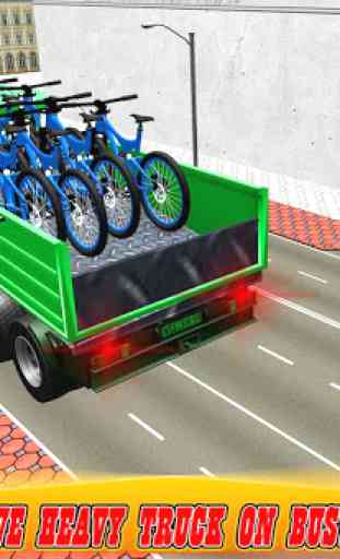 Simulador de camión de transporte bicicletas BMX 4