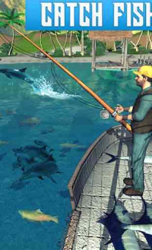 Simulador de pesca en barco: Wild Fish Hunting 1