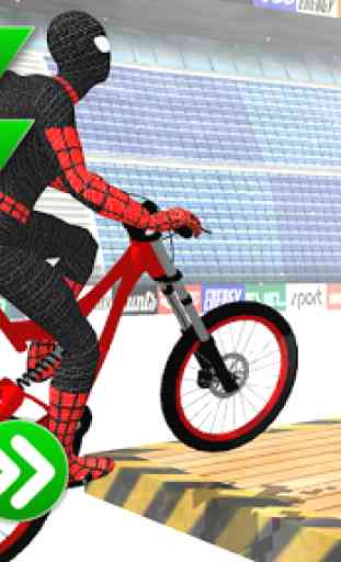 Superhéroe bicicleta BMX pista de trucos 1