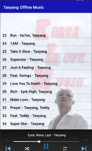 Taeyang Offline Music 2
