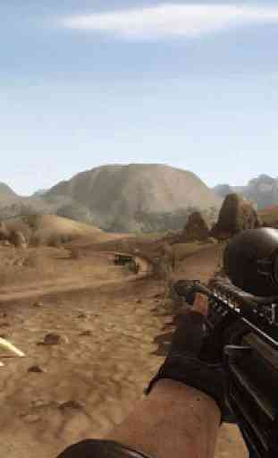 Tiroteo de francotirador Delta:Military Strike FPS 2