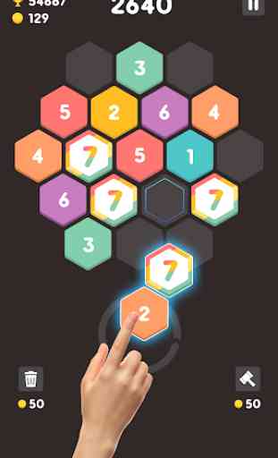 Up 7: Merge Hexa Block Puzzle 3