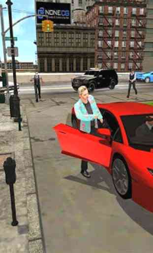 Verdadero crimen Coches Vegas City 3D: Juegos de 2