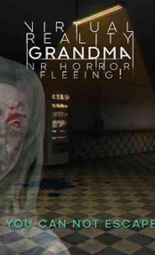 Virtual Reality Grandma VR Horror Huyendo! 2
