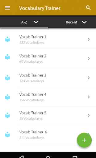 Vocabulary Trainer for Google Drive & WebDav 1