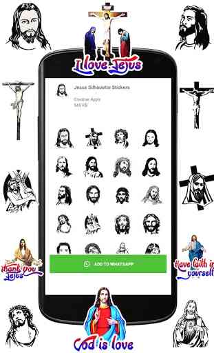 WAStickerApps - Jesus Stickers 2