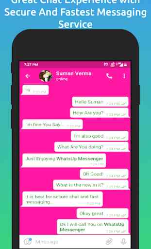 WhatsUp Messenger - Social Unique Chat App 4