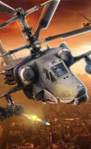 Army Gunship Helicopter Games Simulator Battle War 3