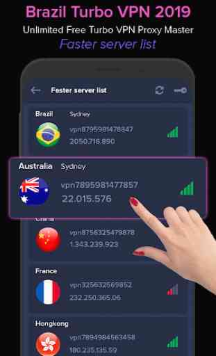 Brazil VPN 2019 - Unlimited Free VPN Proxy Master 1