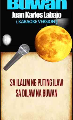 Buwan by Juan Karlos Karaoke Lyrics Song Offline 2