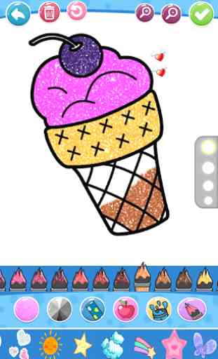 colorante de helado brillo 2