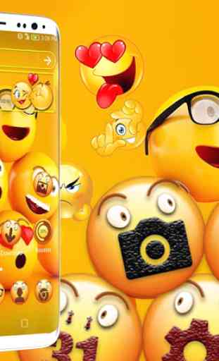 Cool Emoji Launcher Theme 2