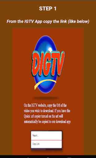 DiGTV: DiGTV Video downloader for IGTV 1