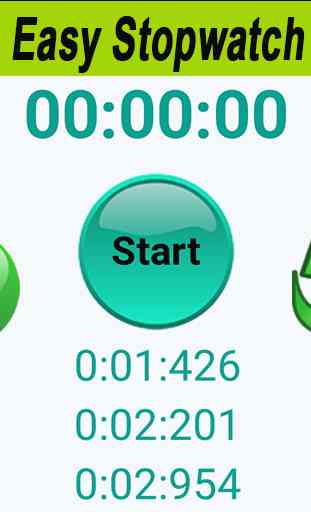 Easy Stopwatch and Countdown Timer 1