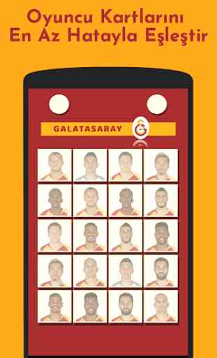 Galatasaray Futbolcu Kart Eşleştirme Oyunu 3