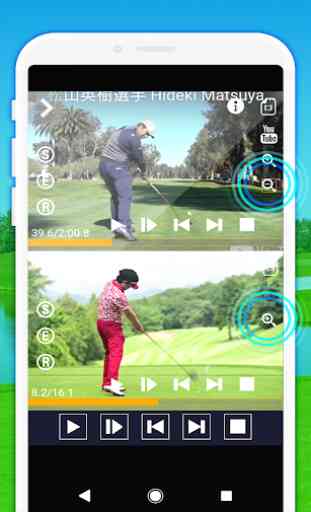 Golf Swing Analyzer - watch/speed change/free - 3