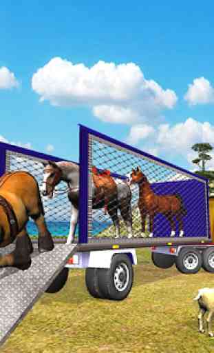Granja Animal Transporte Camión Conducción Juegos 4