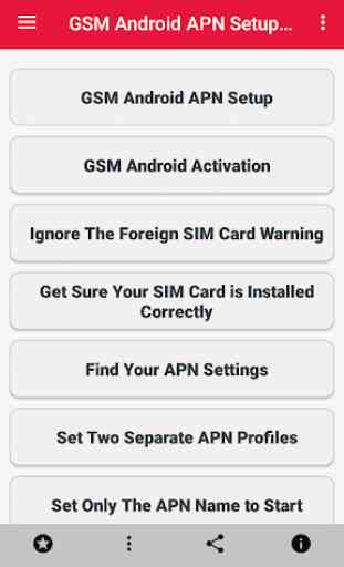 GSM Android APN Setup 3
