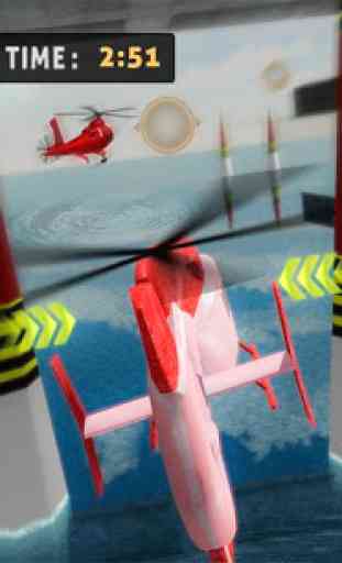 juego carreras helicópteros voladores: heli racer 2