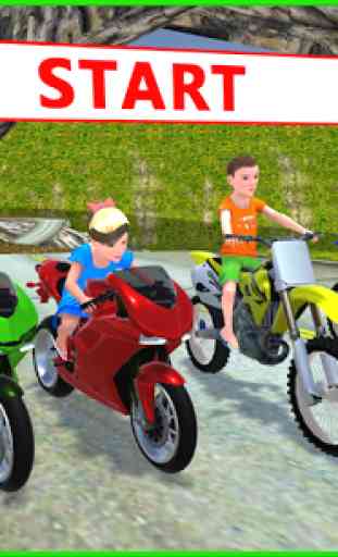 Kids MotorBike Rider Race 2 1