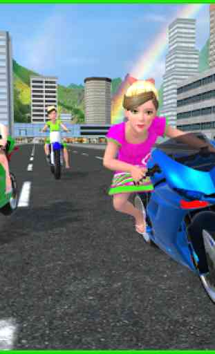 Kids MotorBike Rider Race 2 2