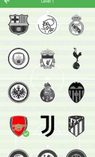 Logos de equipos de fútbol: Juego de concurso 4