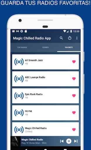 Magic Chilled Radio App FM UK Gratis 3