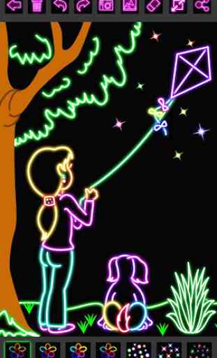 Magical Drawing Glow - Juego de niños 1