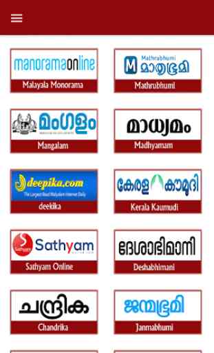 Malayalam News paper 1