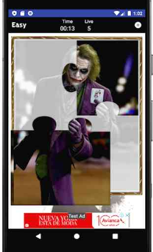 Mr Joker - Put On Happy Face Wallpaper And Puzzle 3