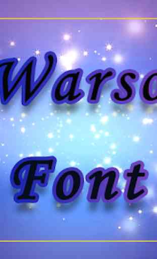 Myanmar Warso Font 1