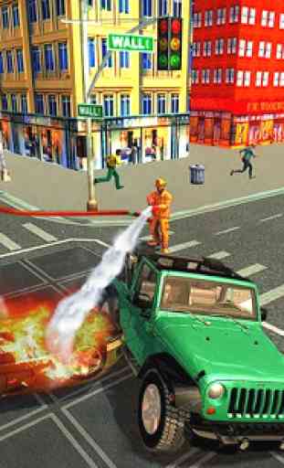 nueva ciudad de rescate bombero 3D 3