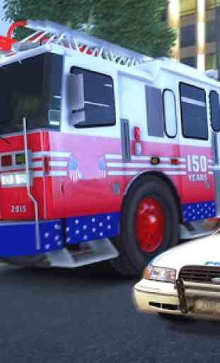 nueva ciudad de rescate bombero 3D 4