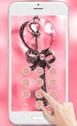 Pink Love 3D Live Lock Screen Wallpapers Security 1