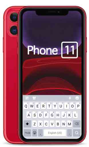 Red Phone 11 Tema de teclado 2