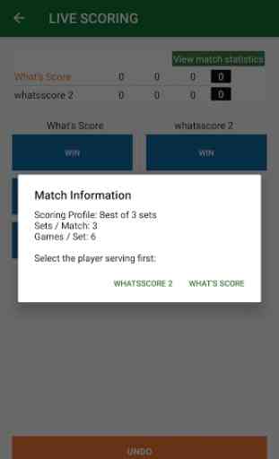 Score Tennis Match & Analyse 4