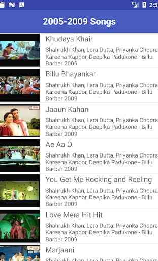 Shah Rukh Khan Video Songs Lyrics 3