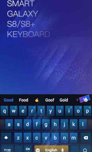 Smart Galaxy S8 / S8 + teclado 1