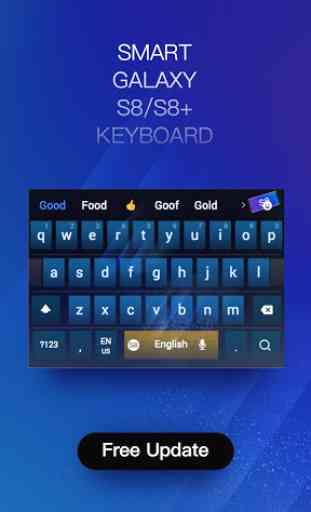 Smart Galaxy S8 / S8 + teclado 4