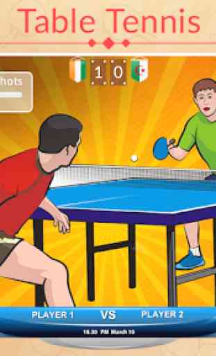 Table Tennis Game 1