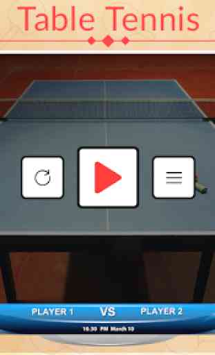 Table Tennis Game 3