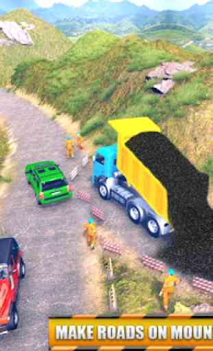 Uphill Road Builder Sim 2019: Construcción de 2