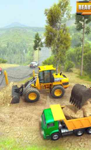 Uphill Road Builder Sim 2019: Construcción de 4