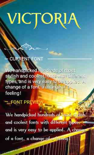 Victoria Font for FlipFont , Cool Fonts Text Free 1