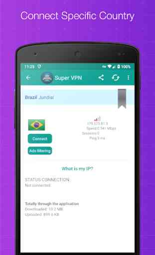 VPN Super Free | escudo proxy con ultravpn 3