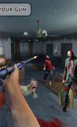 zombies cazador warefare disparo 1