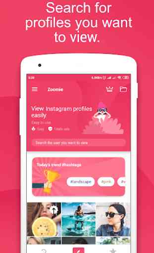 Zoomie for Instagram: Zoom DP, Download & Repost 3